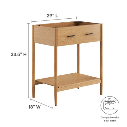 Modway, Zaire 30" Bathroom Vanity Cabinet (Sink Basin Not Included)