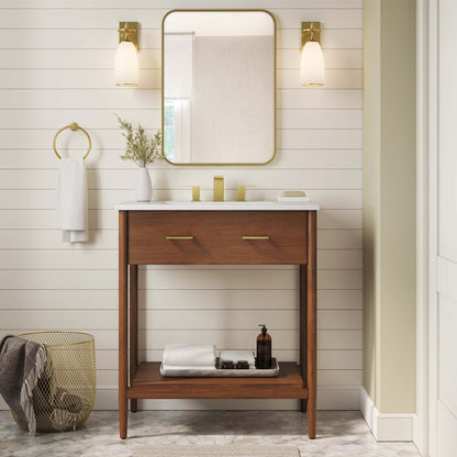 Modway, Zaire 30" Bathroom Vanity Cabinet (Sink Basin Not Included)