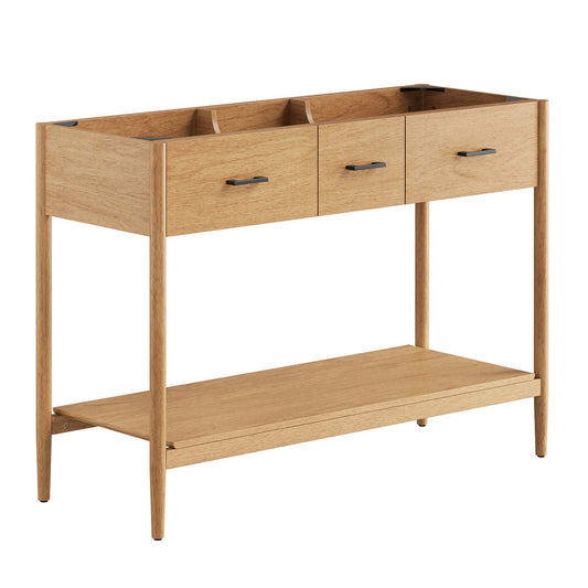 Modway, Zaire 48” Double Sink Compatible Bathroom Vanity Cabinet (Sink Basin Not Included)
