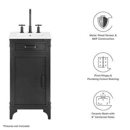 Modway, Steamforge 18" Bathroom Vanity
