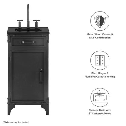 Modway, Steamforge 18" Bathroom Vanity
