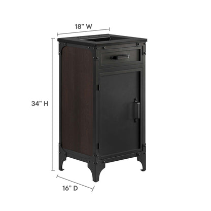 Modway, Steamforge 18" Bathroom Vanity