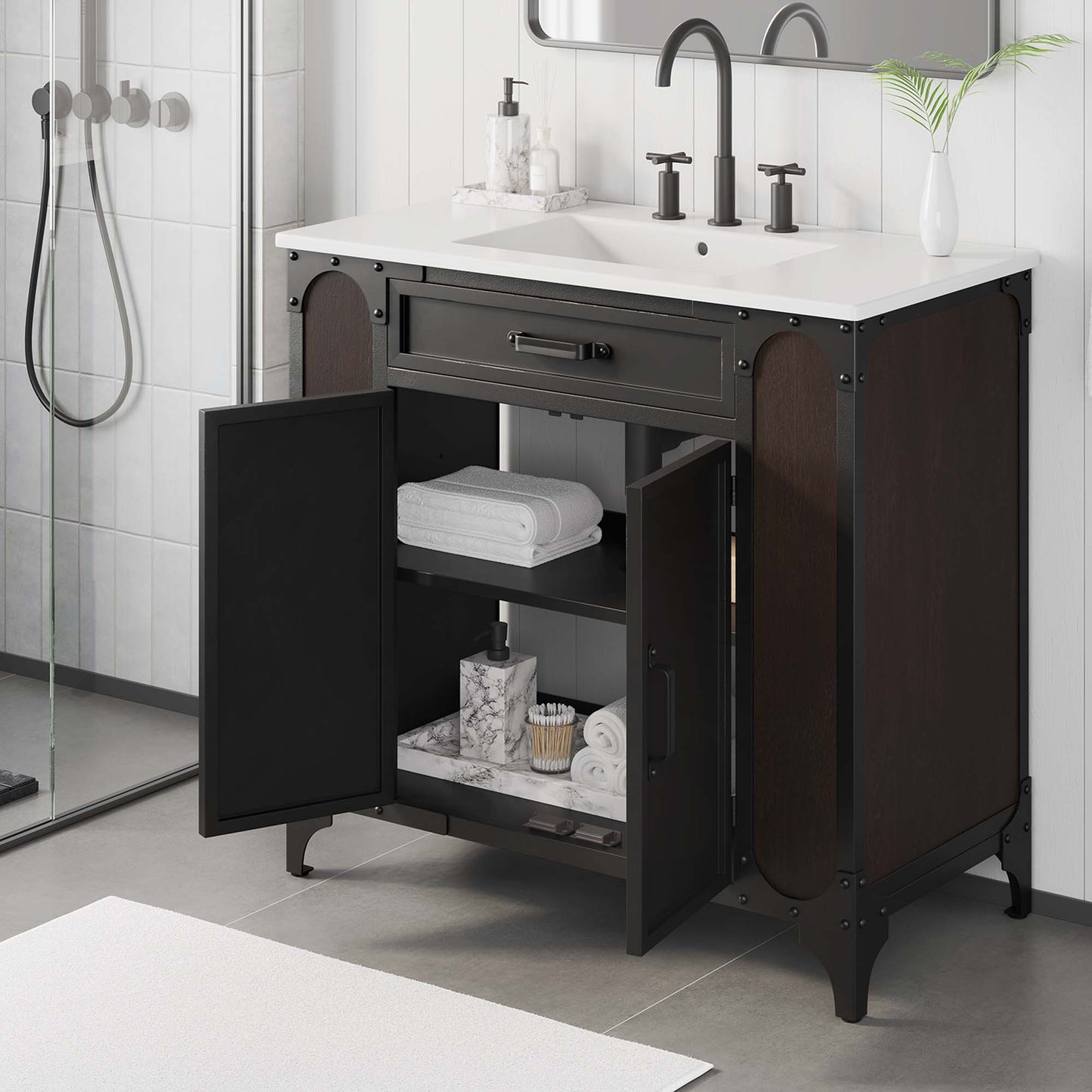 Modway, Steamforge 36" Bathroom Vanity