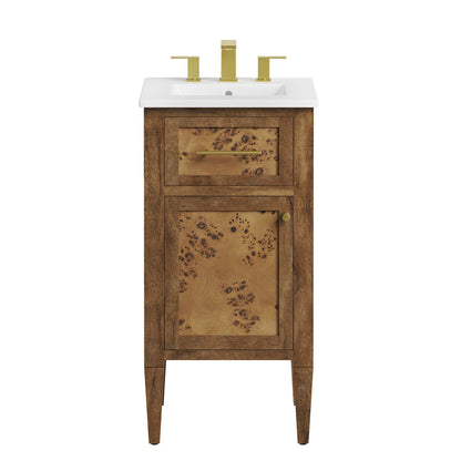 Modway, Elysian 18" Wood Bathroom Vanity