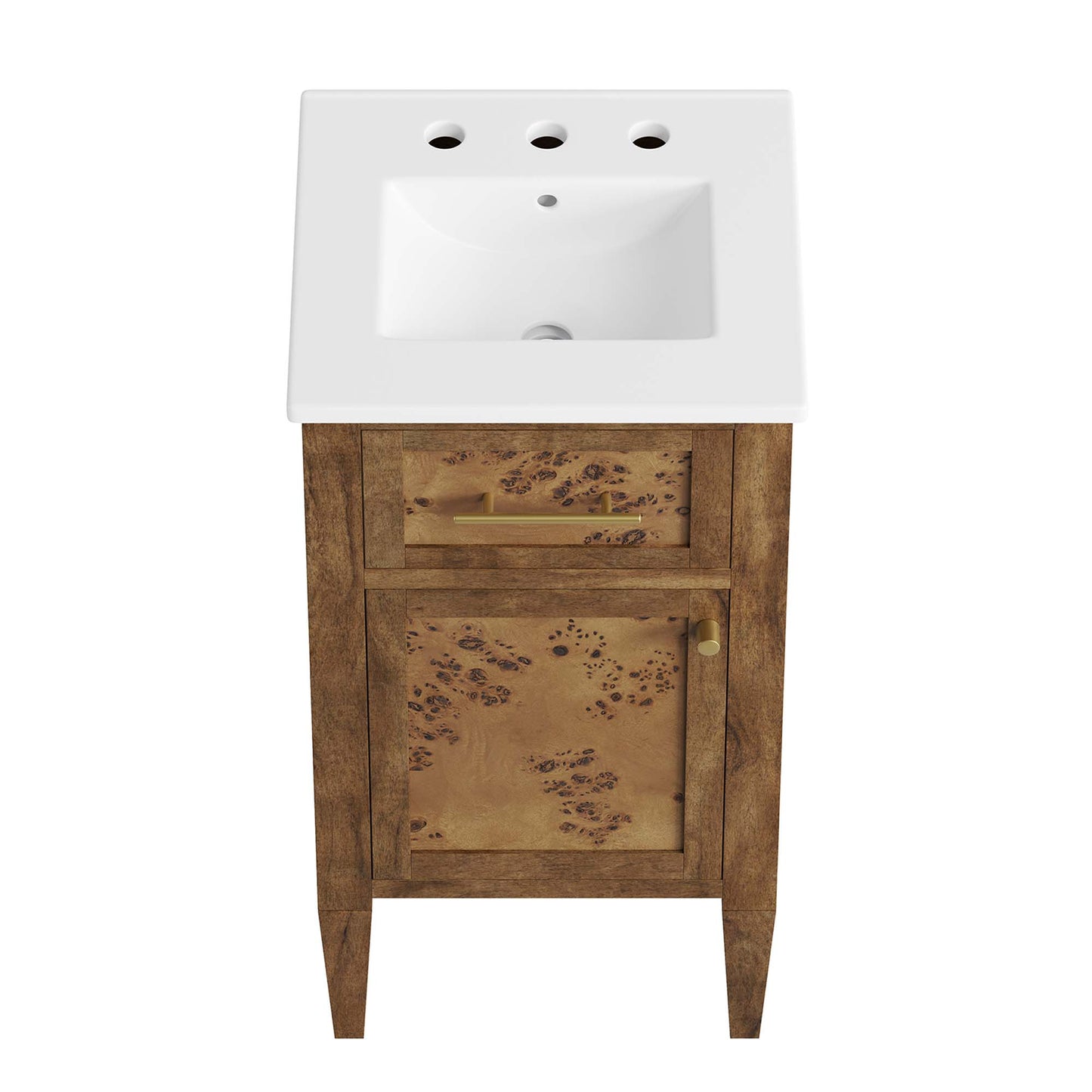 Modway, Elysian 18" Wood Bathroom Vanity