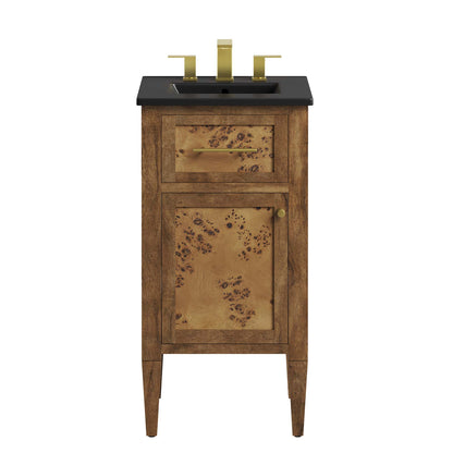 Modway, Elysian 18" Wood Bathroom Vanity