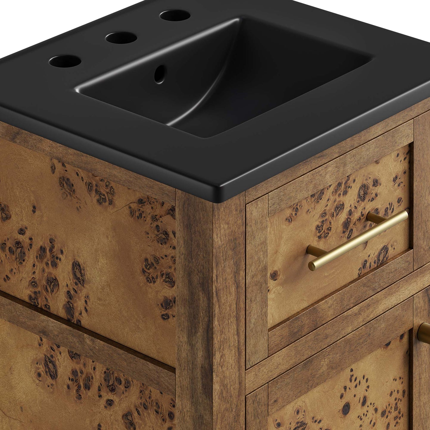 Modway, Elysian 18" Wood Bathroom Vanity