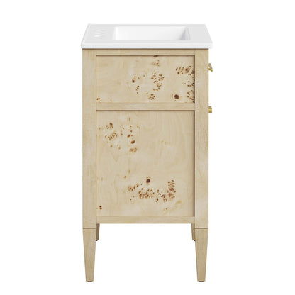 Modway, Elysian 24" Wood Bathroom Vanity