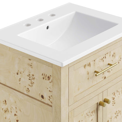 Modway, Elysian 24" Wood Bathroom Vanity