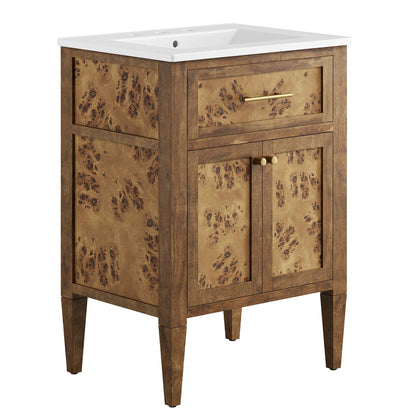 Modway, Elysian 24" Wood Bathroom Vanity