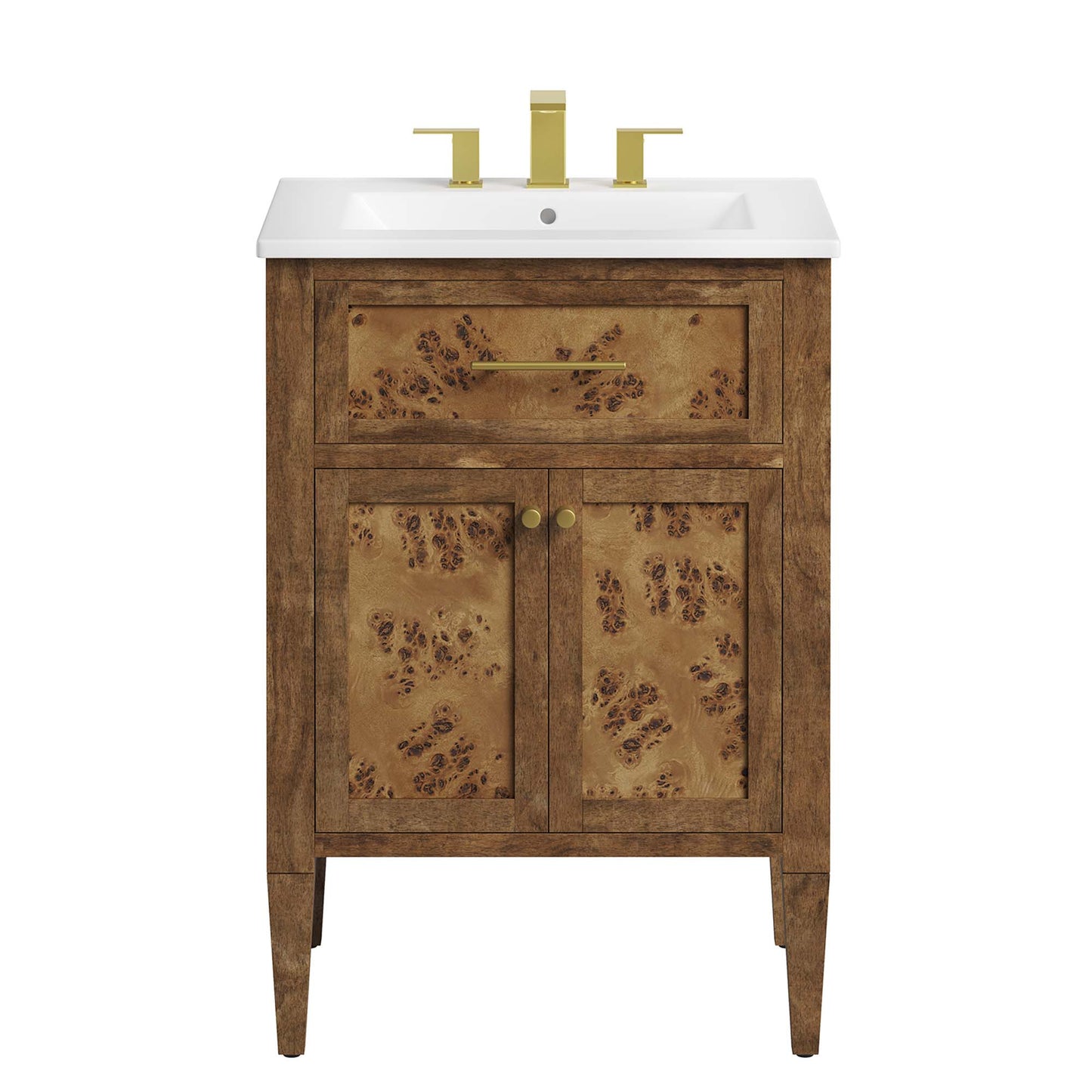 Modway, Elysian 24" Wood Bathroom Vanity