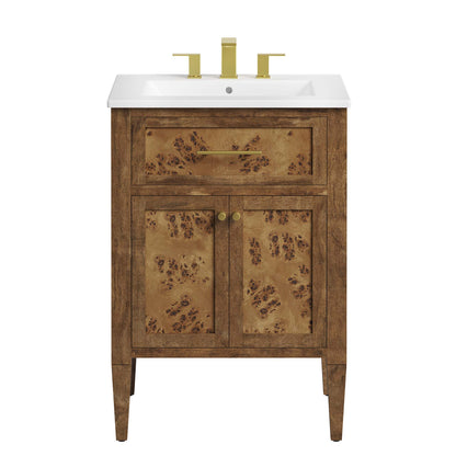 Modway, Elysian 24" Wood Bathroom Vanity