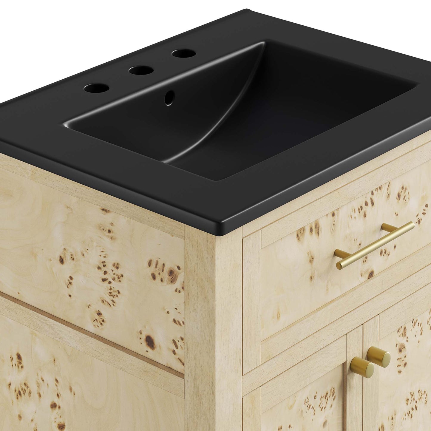 Modway, Elysian 24" Wood Bathroom Vanity