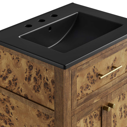 Modway, Elysian 24" Wood Bathroom Vanity