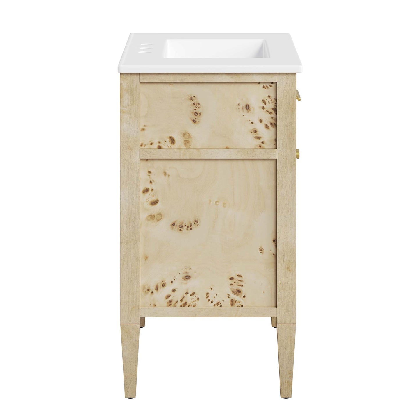 Modway, Elysian 30" Wood Bathroom Vanity