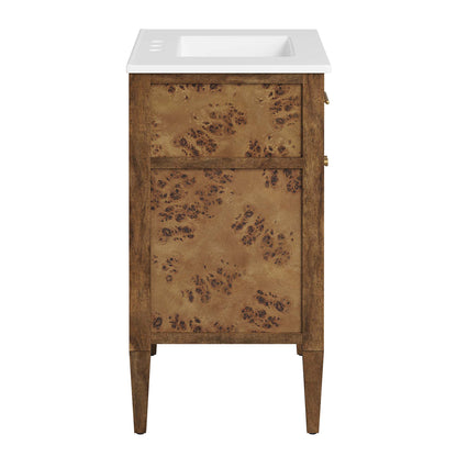 Modway, Elysian 30" Wood Bathroom Vanity