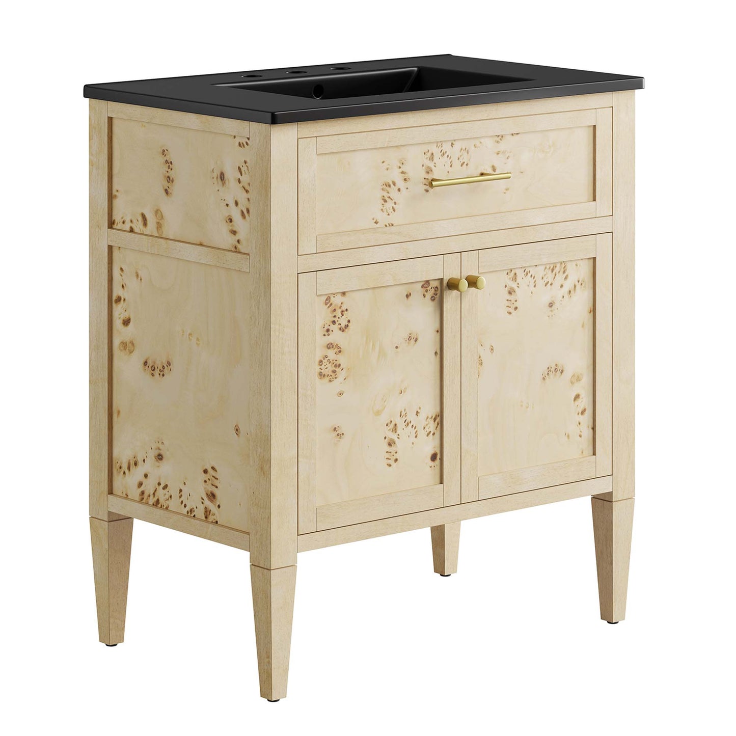 Modway, Elysian 30" Wood Bathroom Vanity