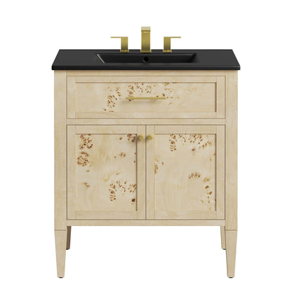 Modway, Elysian 30" Wood Bathroom Vanity