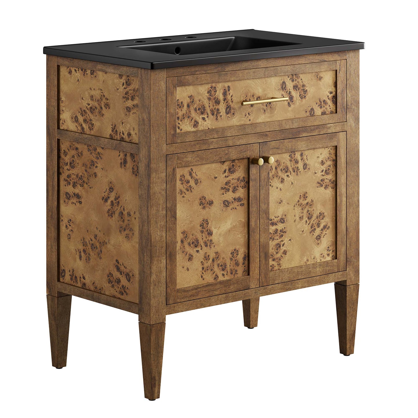 Modway, Elysian 30" Wood Bathroom Vanity