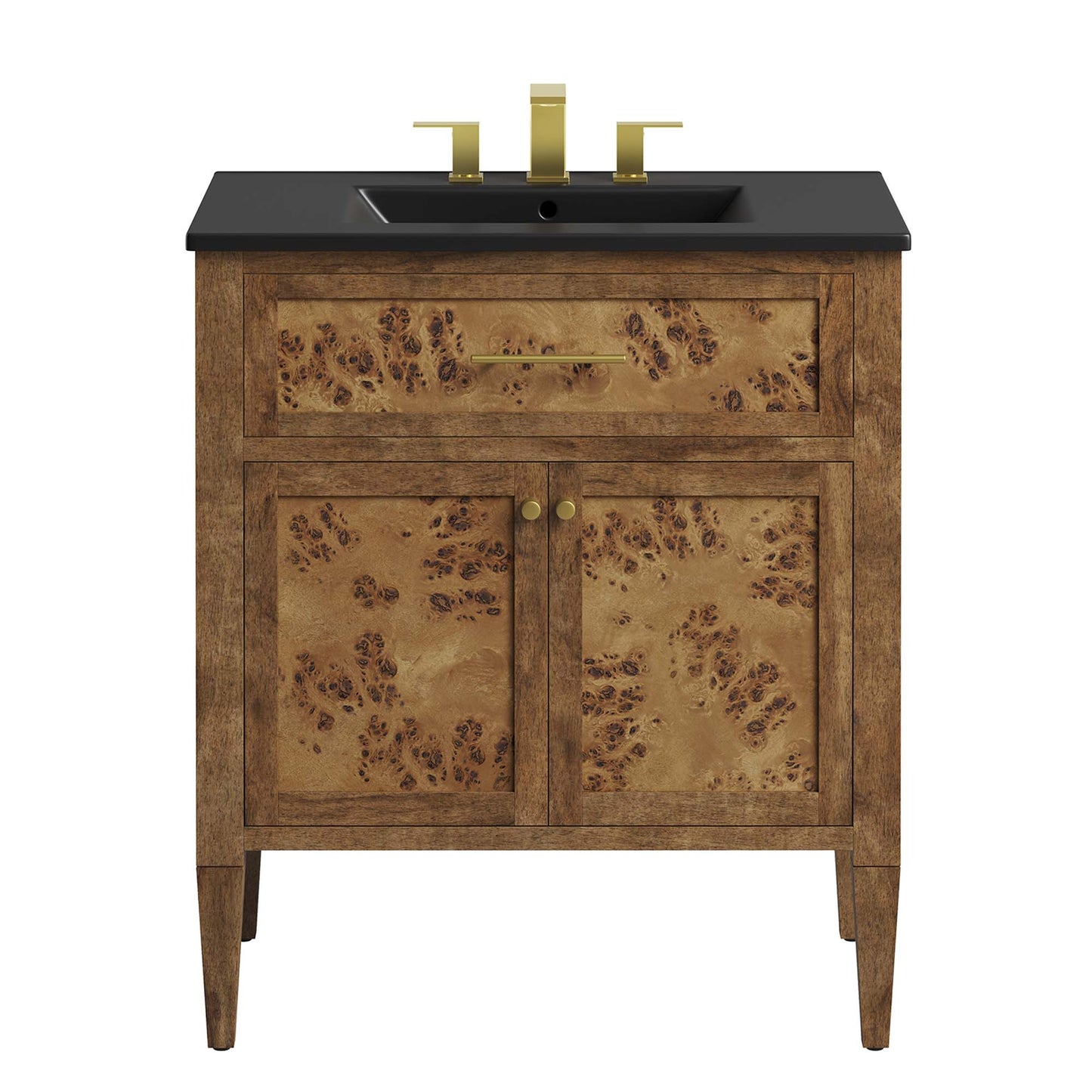 Modway, Elysian 30" Wood Bathroom Vanity