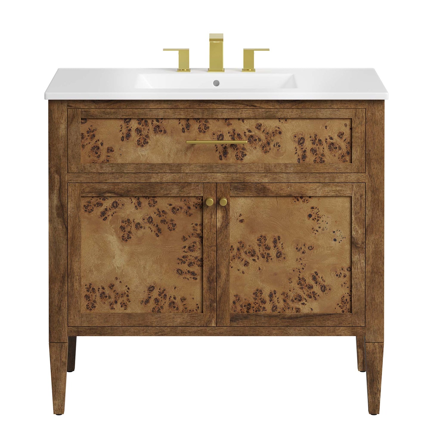 Modway, Elysian 36" Wood Bathroom Vanity