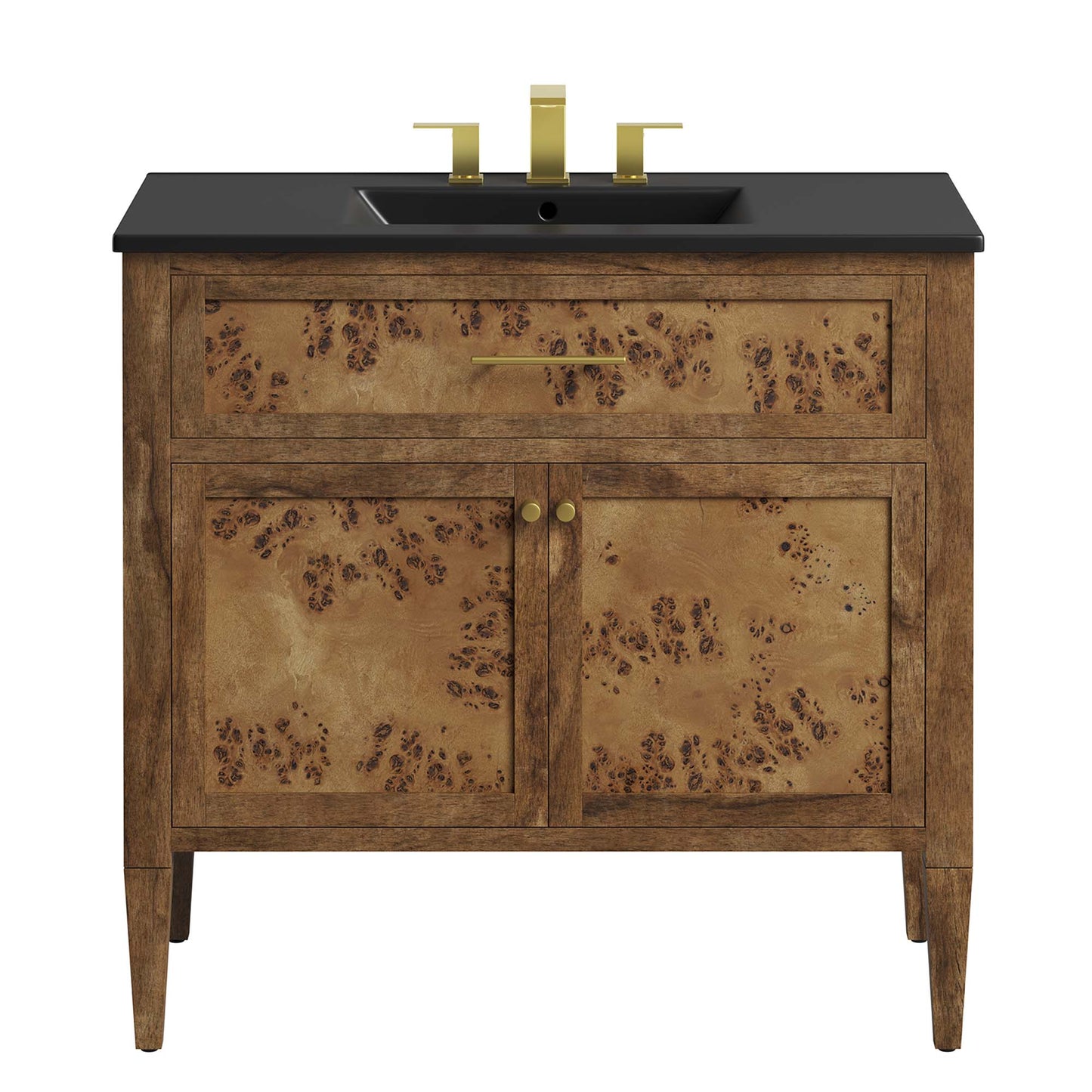 Modway, Elysian 36" Wood Bathroom Vanity