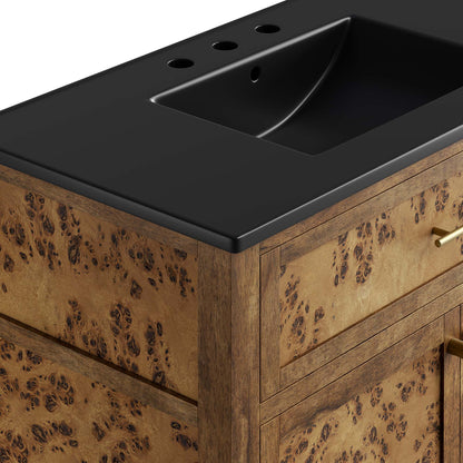 Modway, Elysian 36" Wood Bathroom Vanity