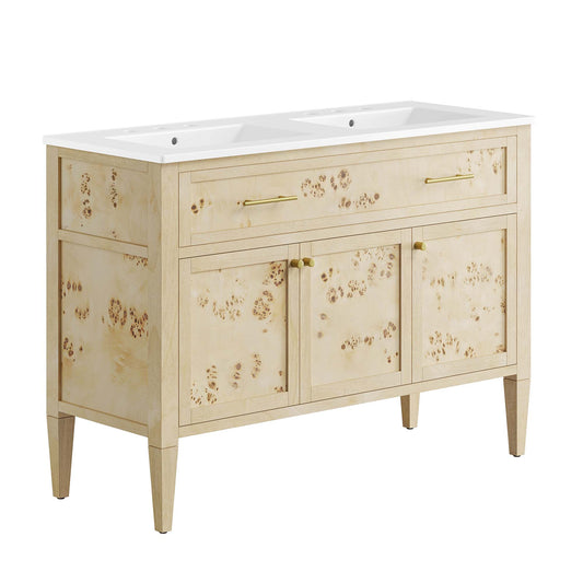 Modway, Elysian 48" Double Sink Bathroom Vanity by Modway