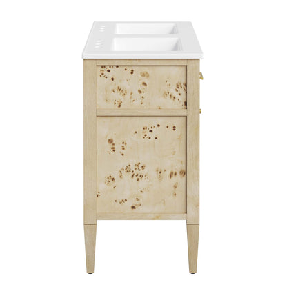 Modway, Elysian 48" Double Sink Bathroom Vanity by Modway