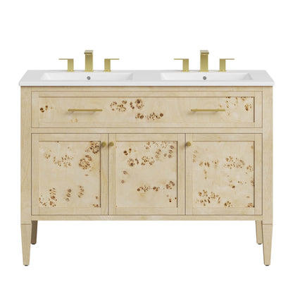 Modway, Elysian 48" Double Sink Bathroom Vanity by Modway