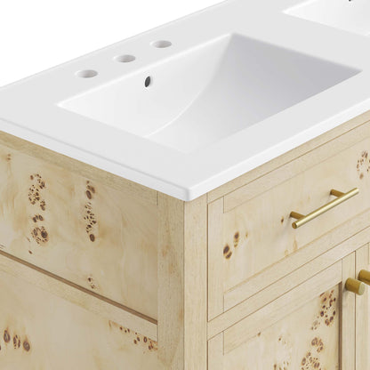Modway, Elysian 48" Double Sink Bathroom Vanity by Modway