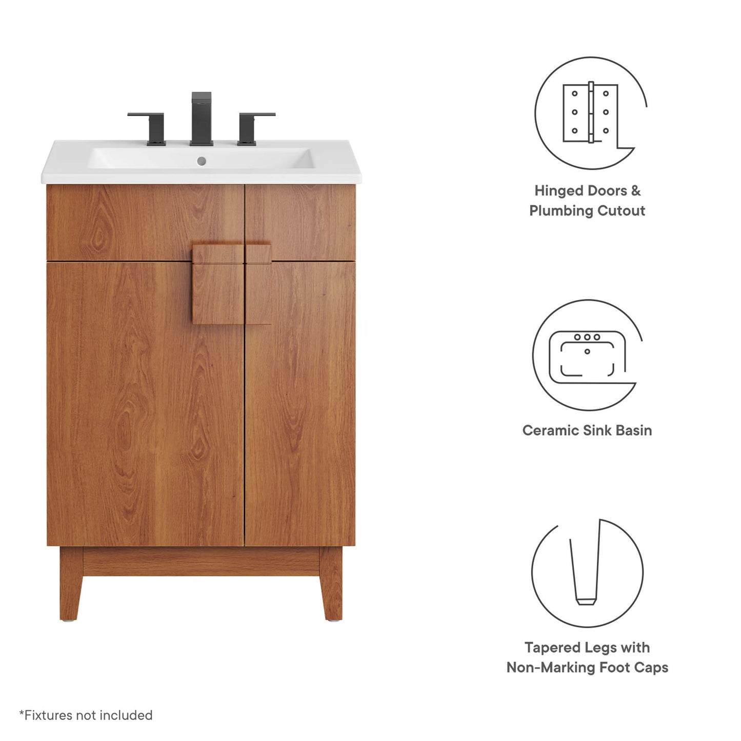 Modway, Miles 24” Bathroom Vanity