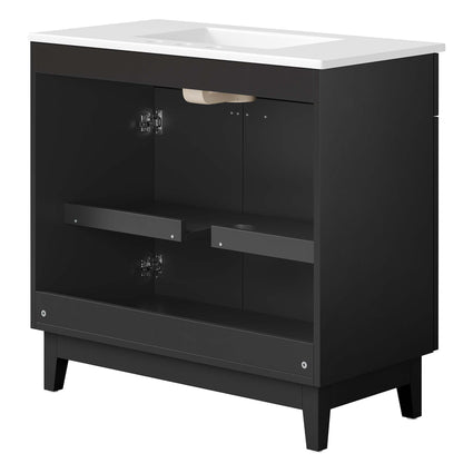 Modway, Miles 36” Bathroom Vanity