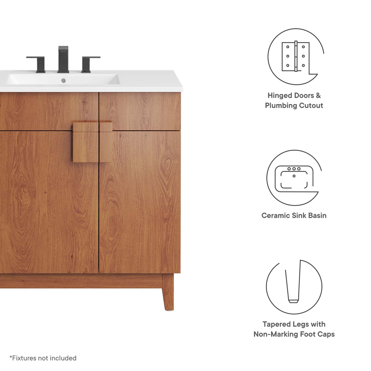 Modway, Miles 36” Bathroom Vanity