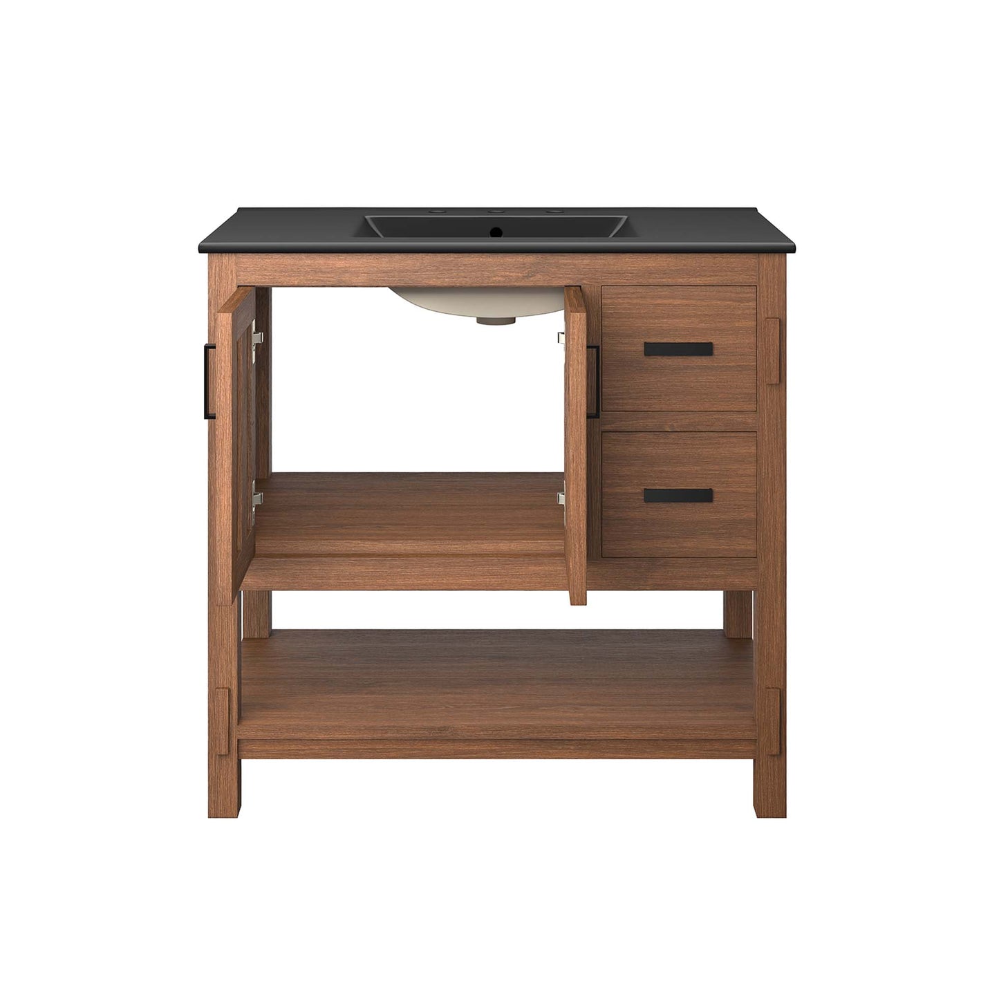 Modway, Ashlyn 36” Wood Bathroom Vanity