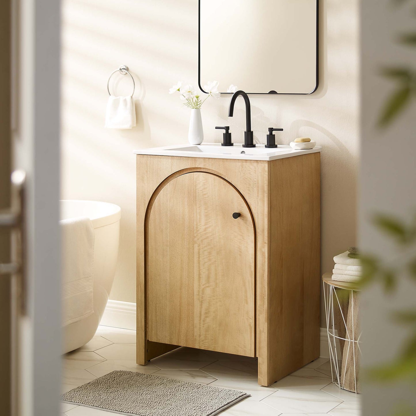 Modway, Appia 24" Bathroom Vanity Cabinet (Sink Basin Not Included)