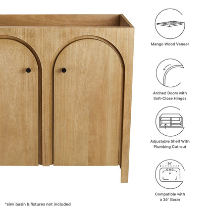 Modway, Appia 36" Bathroom Vanity Cabinet (Sink Basin Not Included)