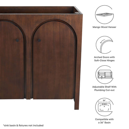 Modway, Appia 36" Bathroom Vanity Cabinet (Sink Basin Not Included)
