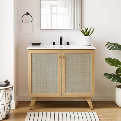 Modway, Soma 36” Bathroom Vanity Cabinet (Sink Basin Not Included)