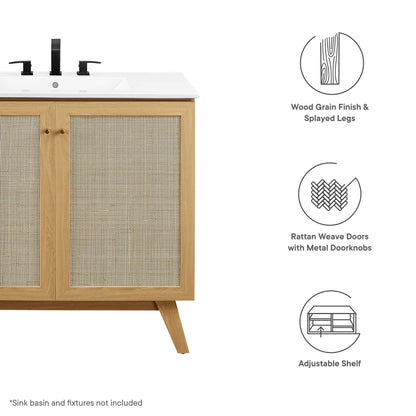 Modway, Soma 36” Bathroom Vanity Cabinet (Sink Basin Not Included)