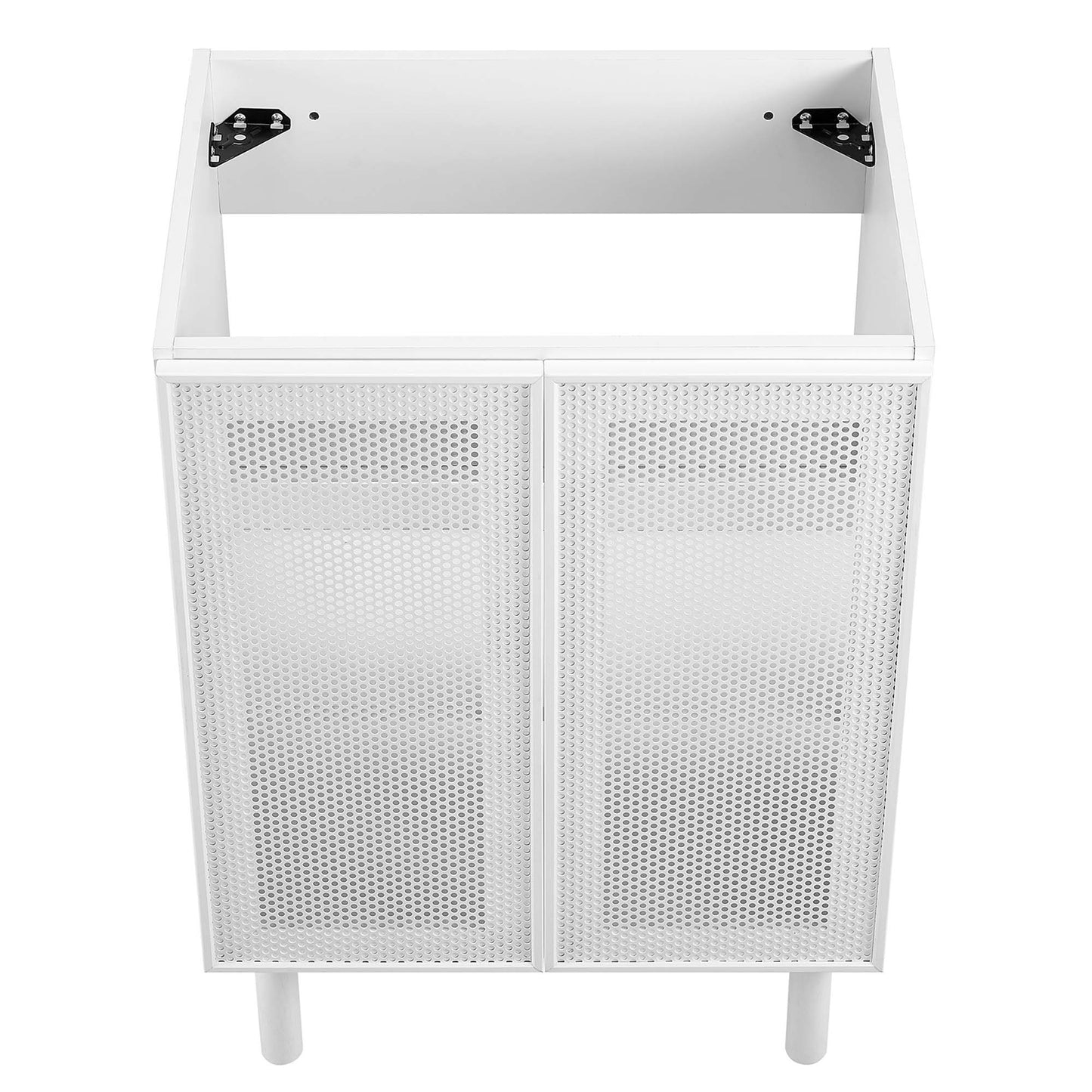 Modway, Calla 24" Perforated Metal Bathroom Vanity Cabinet (Sink Basin Not Included)