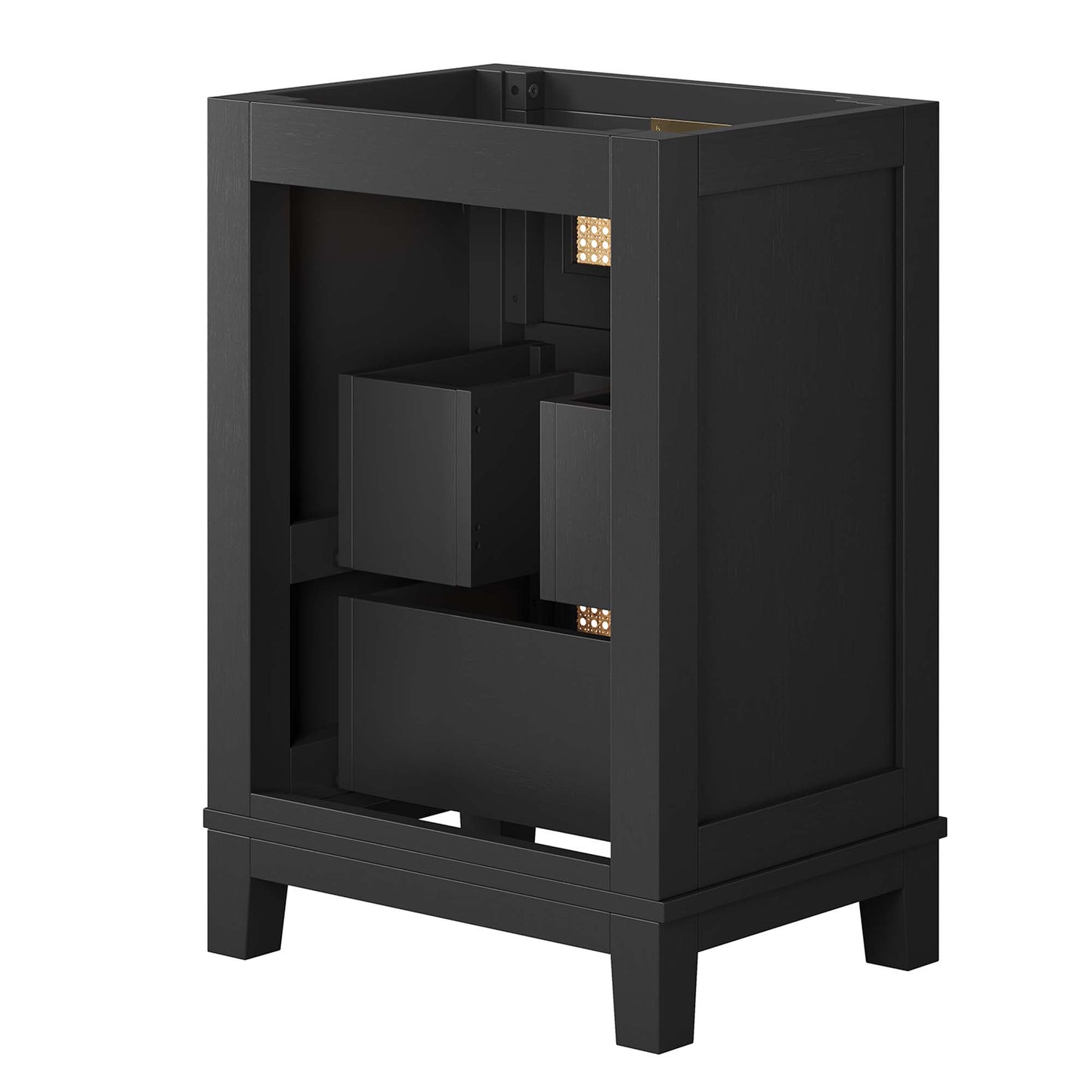 Modway, Dixie 24” Solid Wood Bathroom Vanity Cabinet (Sink Basin Not Included)