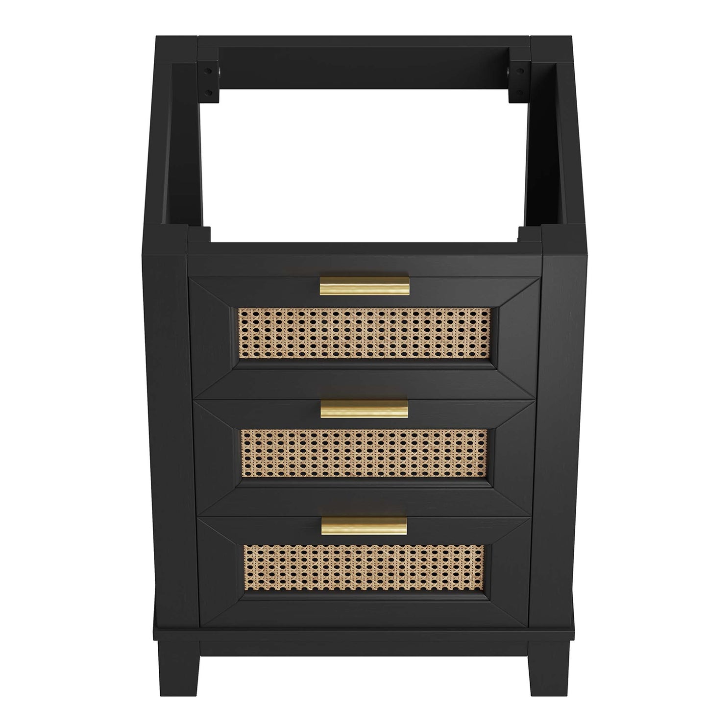 Modway, Dixie 24” Solid Wood Bathroom Vanity Cabinet (Sink Basin Not Included)