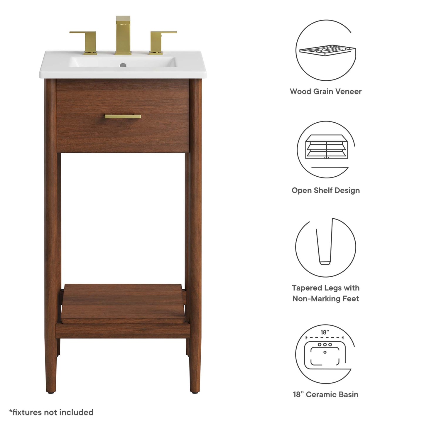 Modway, Zaire 18" Bathroom Vanity