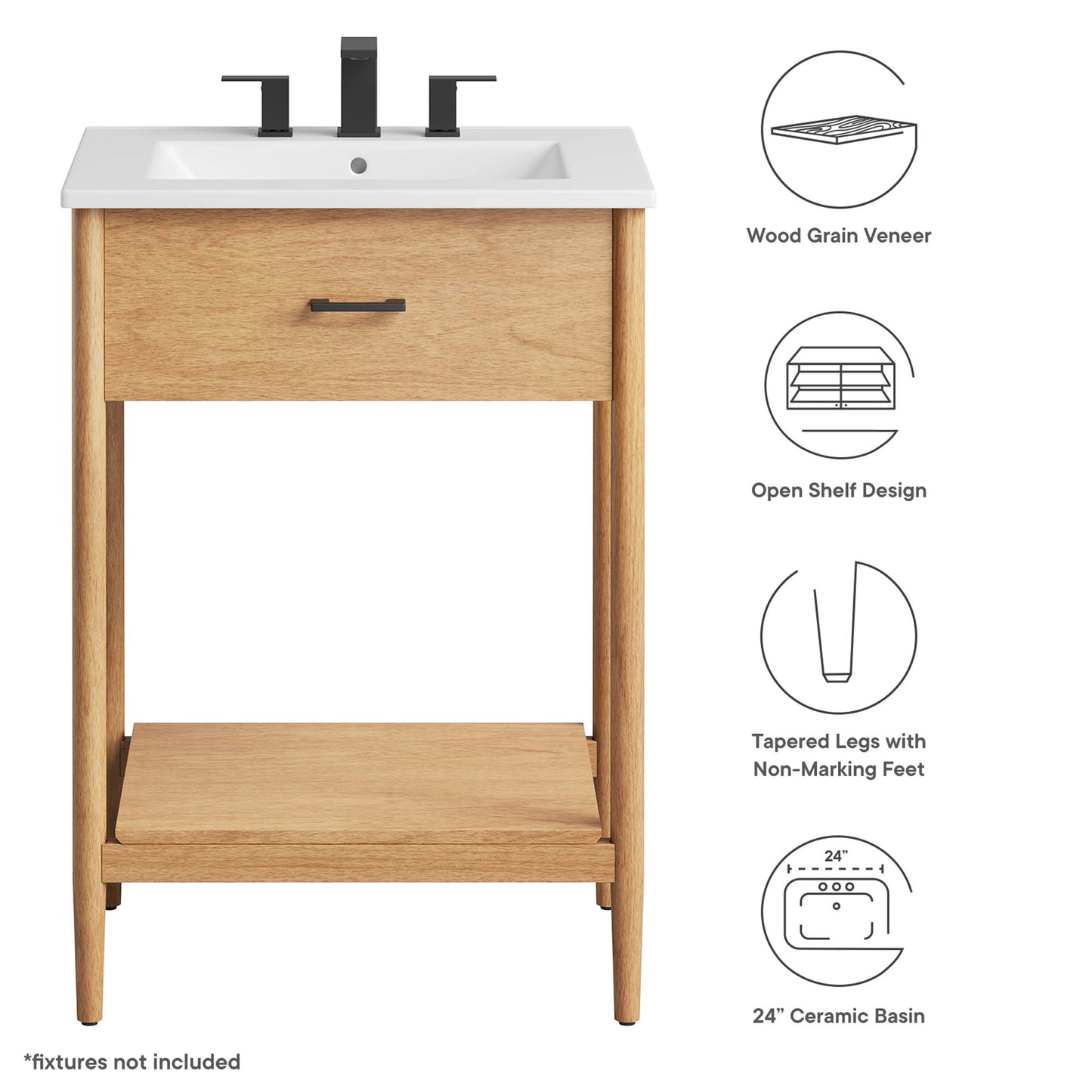 Modway, Zaire 24" Bathroom Vanity