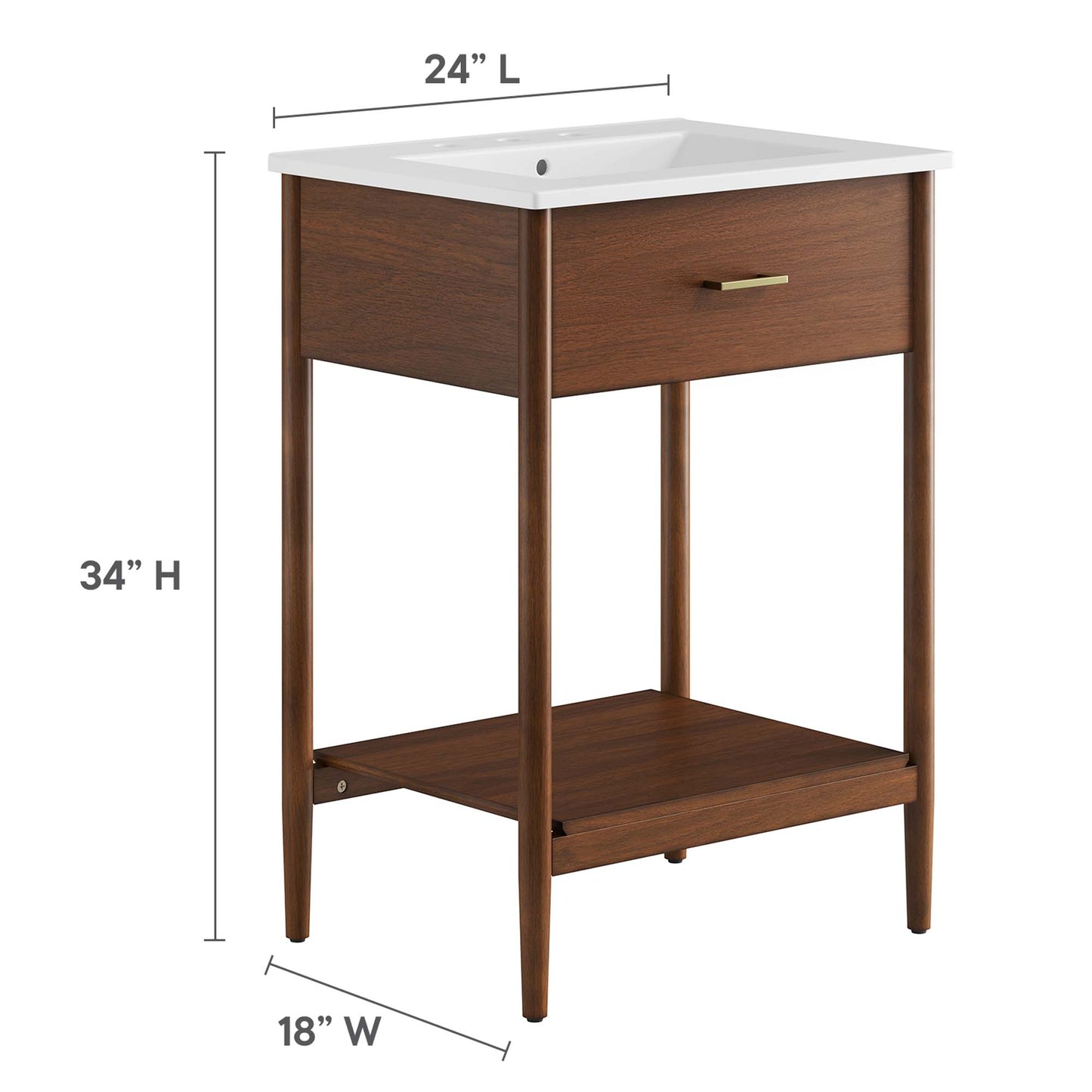 Modway, Zaire 24" Bathroom Vanity