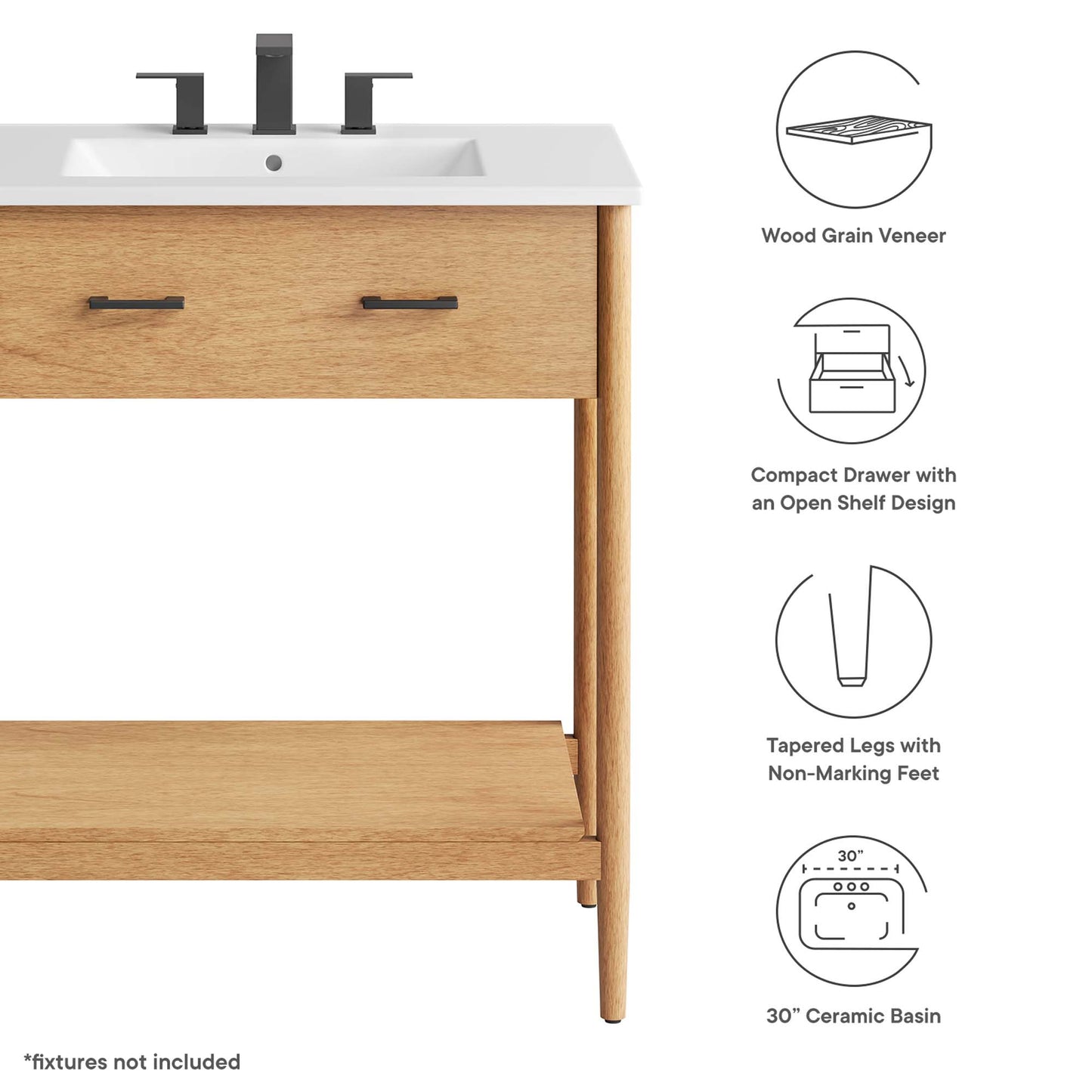 Modway, Zaire 30" Bathroom Vanity