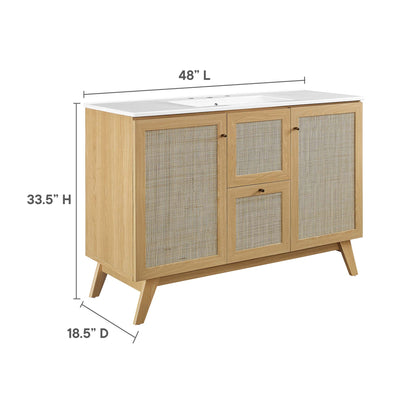 Modway, Soma 48” Single Sink Bathroom Vanity