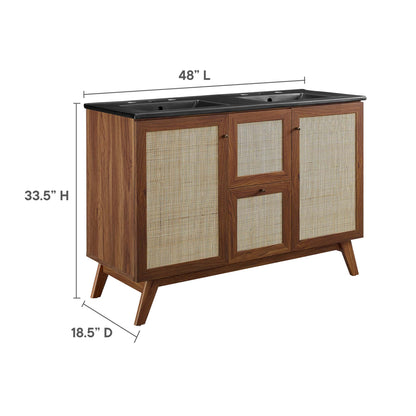 Modway, Soma 48” Double Sink Bathroom Vanity