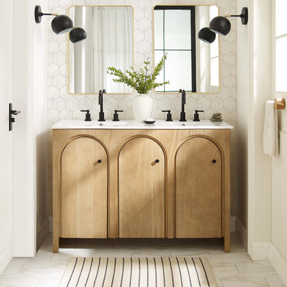 Modway, Appia 48" Double Sink Bathroom Vanity